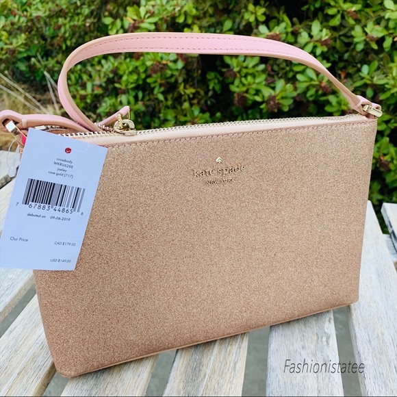 kate spade Handbags - Kate spade joeley rose gold crossbody Holiday